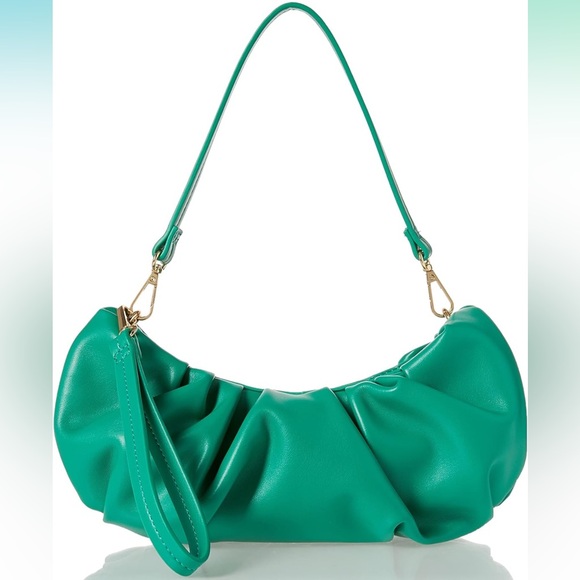 The Drop Handbags - The Drop Women’s Ulla Ruched Convertible Clutch.